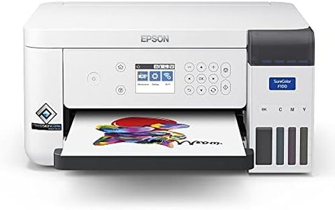 Epson SureColor SC-F100 A4 Textile Dye Sublimation Printer | Small Business/Start up for Creating Promotional Merchandise