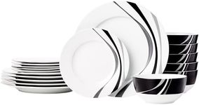 Amazon Basics 18-Piece Kitchen Dinn