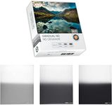 Cokin Square Filter Gradual ND Creative Kit - Includes Gnd 1-Stop (121L), Gnd 2-Stop (121M), Gnd 3-Stop (121) for M (P) Series Holder - 84mm X 100mm