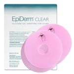 Epi-Derm Areola Circles - 3 x .75 in - (5 pair) (Clear) Silicone Scar Sheets from Biodermis