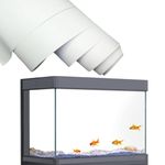 Premier Plants Aquarium Fish Tank Background Sticker Poster for Aquarium Background Black 4 Feet Length & 2 Feet Height (4 ft White)