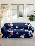 Amazon Brand - Solimo Polyester Spandex Stretchable Sofa SLIPCOVER (3 Seater, Teal)