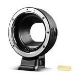 VILTROX EF-EOS M Auto Focus AF Lens Mount Adapter Ring Compatible for Canon EOS (EF/EF-S) D/SLR Lens to Canon EOS M (EF-M Mount) Mirrorless Camera Body EOS M100 M50 M3 M10 M6 M5 EOS R