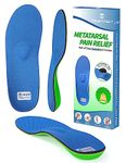 Trustfeet Arch Support Metatarsal Pain Relief Insoles for Metatarsalgia,Morton's Neuroma,Ball of Foot Pain Relief,Flat Feet,Plantar Fasciitis Arch Support Orthotics,Shoe Inserts for Man Women-I