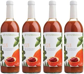 Nu Skin G3 Juice Bottles | Antioxidant Superfruit Juice Blend with Gac, Pineapple & Lycium | Cold Pressed Fruit Juice Beverage | Daily Juice Drink | 25 fl oz | 4 Pack