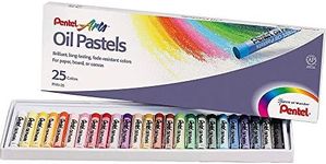 Pentel Arts Oil Pastel Set, Assorte