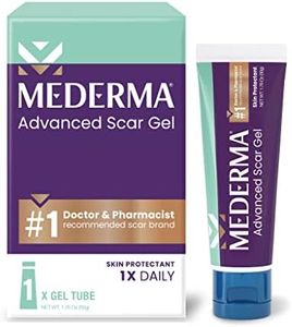 Mederma Advanced Scar Gel, Treats Old and New Scars, Reduces the Appearance of Scars from Acne, Stitches, Burns and More, 50 Grams