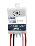 Moonlex Smart Motion Sensor Switch for Automatic Lighting and Energy Saving Microwave Radar Occupancy Sensor 220V AC Pack of (10)