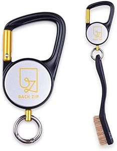 Keenon Sports spazzola da arrampicata protezione – spazzola da arrampicata e da bouldering – moschettone a rullo – set a due – accessori per arrampicata – per un grip sicuro in parete