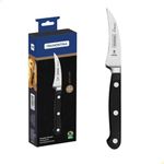 TRAMONTINA Century 3-Inch Paring Knife | Forged Stainless Steel Blade with Advanced Heat Treatment | Fiberglass-Reinforced Polycarbonate Handle | Dishwasher Safe