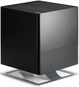 Stadler Form Humidificateur d'air Oskar, économie d'énergie pour pièces jusqu'à 50 m², vaporisateur avec arrêt automatique et mode nuit, LED à intensité variable, très silencieux, noir