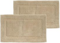 mDesign 100% Cotton Bath Mat - Soft