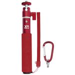 XSories U-Shot Monochrome Monopod Telescoping Camera Pole 1.5 Feet Extension (Deep Red)