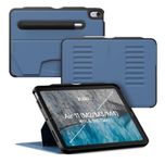 ZUGU CASE for iPad Air 11 (M4 2026/M3 2025/M2 2024) iPad Air 5&4 10.9 (2022/2020) Protective Cover, Wireless Apple Pencil Charging, Convenient 8-angle Magnetic Stand & Auto Sleep/Wake [Slate Blue]