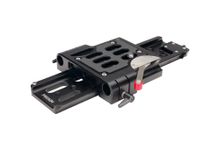 PROAIM 15mm Quick Release Camera Base Plate with Dovetail. Bridge Plate. 15mm Studio Rod Support. Quick Release Lever & Safety Release (P-BPDP-15)