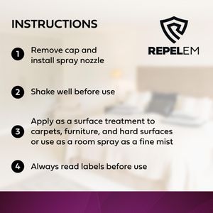 REPELEM Flea Spray for Pets, 1L – Fast-Acting Pest Control