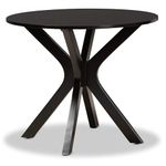 Baxton Studio Dining Tables, Wood, Dark Brown