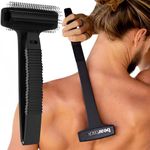 Bearback Extendable Back Scratcher for Body, Head, Feet, and Legs – Premium Heavy-Duty, Collapsible Scratcher for Men & Women – Long Folding Handle, Portable for Travel – American Small Business