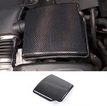 Air Filter Housing Top Cover for Corvette C6 Z06 ZR1 GrandSport 2005-2013, Air Cleaner Box Top Cover Trim Panel, Engine Air Filter Lid Cover Trim Panel (Dry Carbon Fiber_Black)