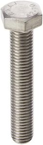 AHCA2 Stainless Steel Fully Threaded Hex Bolt (Setscrew) M12 12mm x 70mm (Pack of 10)