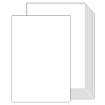 100 Pack White Blank Cardstock 11x17 Thick Paper，Goefun 80lb Flat Cards Stock Printer Paper for Invitations, Postcards, Photo Paper, DIY Card Making