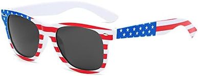 UTTPLL American-Sunglasses-Classic-Patriot-Eyewear 4th of July USA Flag Costume Party Favors Supplies Independence Day Accessories for Women Men Teens