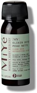 MiYé | Elixir détox BIO peau & organisme | Zinc, bardane, ortie, romarin | Anti acné hormonale et anti imperfections visage | 60 ml, 15 jours
