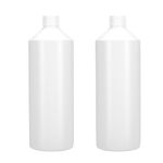 TEC 1 Litre Plastic Bottles HDPE UK Made Non Leak Screw Lids Caps 28mm 30% Recycled Water Chemicals Empty (2)