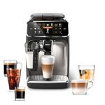 Philips 5400 Series Fully Automatic Espresso Machine - LatteGo Milk Frother, 12 Coffee Varieties, Intuitive Touch Display, Black, (EP5447/94)