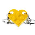 Matching Couples Heart Keychain for Boyfriend Girlfriend Friendship BFF Cute Valentine's Day Gifts Stuff Presents Him Her Friends Set