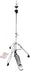 Deluxe Hi-Hat Stand by GRIFFIN | Hi Hat Cymbal Pedal With Pull Chain | HiHat Mount with Chrome Double Braced Hardware Accessory Set | Adjustable High Hat Holder Ideal for Mobile Percussion Drummers
