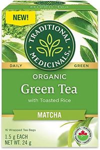 Traditional Medicinals Organic Green Tea Matcha, 16 Bags (Pack of 1)