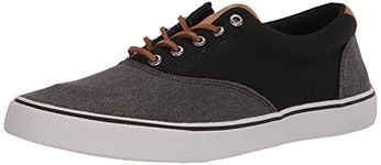 Sperry Top-Sider Striper II CVO Indigo Stripe Sneaker, Grey Tonal, 5.5