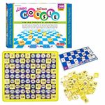 toymate Jumbo Housie Board Board Game - 144 Reusable Folding Cards Bingo Lotto Tambola Family Game for All Adults and Kids