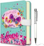 Journal for Girls with Pen, 7.5x5.3