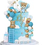 Acmee 44 PCS Bear Cake Toppers - Mi