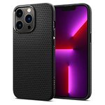 Spigen Liquid Air Back Cover Case Compatible with iPhone 13 Pro (TPU | Matte Black)