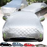 Hail Protector Car Cover, 2024 New Car Cover Against Hail, Padded Car Cover Hail Protection for Sedan/SUV/Mpv, Durable Snowproof Waterproof Windproof Sun UV Protection Hail Blanket (SUV)