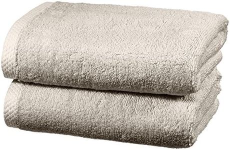 Amazon Basics - paquete de 2 Toallas de mano para baño, absorbentes, de secado rápido, 100 % algodón, (50 x 90 cm), Tocadiscos