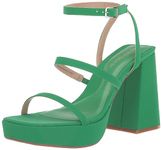 BCBGeneration Women's Galana Heeled Sandal, Emerald, 4.5 UK