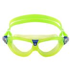 Aqua Sphere Seal Kid 2 Swim Goggles - Ultimate Underwater Vision, Comfortable, Anti Scratch Lens, Hypoallergenic - Unisex Children, Clear Lens, Bright Green Frame