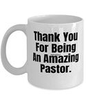 Pastor Gifts Mug - Thank You for Being Amazing - Coffee Mugs - wm6881