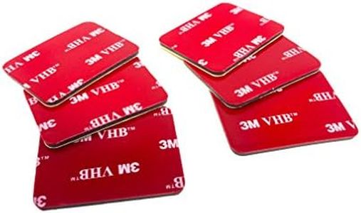 Neutrade 3M Lot de 6 coussinets adhésifs double face compatibles avec les supports de casque GoPro, pour caméra d'action SJCAM et caméra de bord