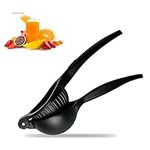 Manual Lemon Squeezer Heavy Duty,Premium Metal Aluminum Alloy,Single Press Hand,Anti corrosion,Orange Lime Citrus Orange Apple fresh Fruit Press Juice Extractor,Easy to Use and Effective Juicing