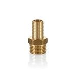 BFG Garden Hose Connector for Outside Tap, 1/2" BSP Male Thread to 14mm Barbed Hose Tail - Perfect for Smaller Diameter Hose Pipe Irrigation, Durable and Corrosion Resistant for Peace of Mind