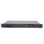 Plyisty 10 Outlet Power Sequencer Conditioner, Digital Display with Voltage Stabilization for Sound Equipment, Public Address Systems and Musical Instruments (UK Plug)