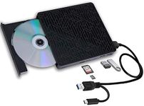 USB 3.0&USB-C External CD DVD Drive