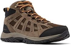 Columbia Men's Redmond 3 Mid WP waterproof mid rise hiking boots, Brown (Cordovan x Elk), 8 UK
