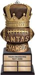 Personalized 14" Fantasy Football Champion King Perpetual Trophy Award