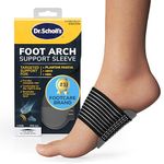 Dr. Scholl's Plantar Fasciitis Foot Arch Support Sleeve, Provides Immediate Support, Comfortable for Day, Night and Sleep, Breathable Compression Band